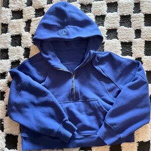 Lululemon Larkspur M/L Half Zip Hoodie